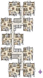 Project Image of 1064.99 - 1585.0 Sq.ft 2 BHK Apartment for buy in Ramky One Symphony