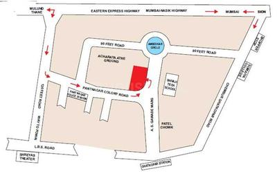 Project Image of 1065 Sq.ft 2 BHK Apartment / Flat for sale in Ghatkopar East for Rs. 20500000