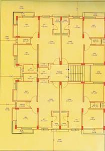 Radhe Krishna Appartment Phase 2 Krishna Appartment Cluster Plan 1