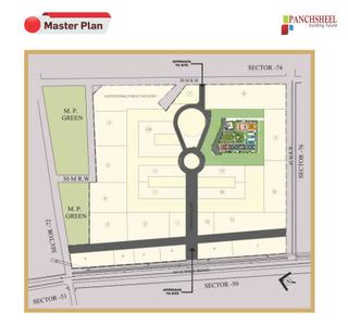 Project Image of 942.17 - 944.54 Sq.ft 3 BHK Apartment for buy in Panchsheel Pratistha Phase 3