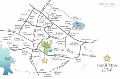 Project Image of 1632.0 - 2247.0 Sq.ft 3 BHK Apartment for buy in Gangothri Nakshatra Pride