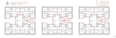 Project Image of 941.63 - 1291.56 Sq.ft 3 BHK Apartment for buy in Yogi Heights