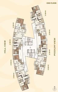 Project Image of 1365.0 - 3530.0 Sq.ft 2 BHK Apartment for buy in Paradise Sai World Empire