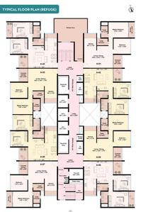 Project Image of 691.37 - 695.78 Sq.ft 2 BHK Apartment for buy in Harivishva Infinia Phase 1