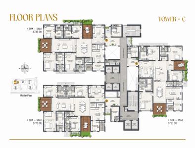 Project Image of 5735.0 - 7790.0 Sq.ft 4 BHK Apartment for buy in Rajapushpa Casa Luxuria
