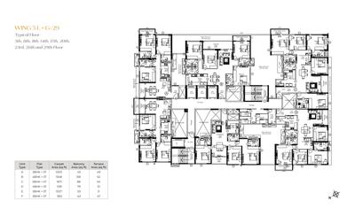 Project Image of 1572.0 - 2261.0 Sq.ft 3 BHK Apartment for buy in Crown