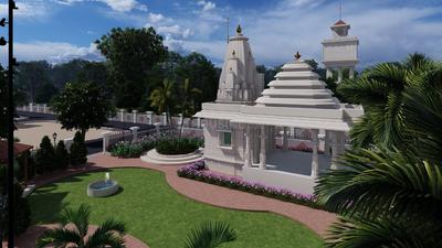 La Palm Corridor Temple 1