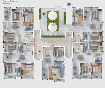 Project Image of 1058.0 - 2083.0 Sq.ft 2 BHK Apartment for buy in Aadayae Parvati Towers