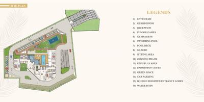 Project Image of 773.92 - 1550.0 Sq.ft 2 BHK Apartment for buy in Eiffel Palm Vista