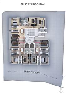 Project Image of 1325 Sq.ft 3 BHK Apartment / Flat for sale in Omkar Nagar for Rs. 6800000