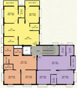 Project Image of 820.0 - 1270.0 Sq.ft 2 BHK Apartment for buy in Sarovar Residency