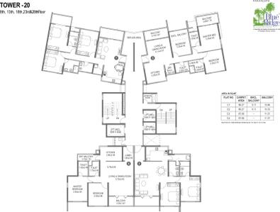 Project Image of 1110 Sq.ft 2 BHK Apartment / Flat for sale in Hinjawadi for Rs. 11200000