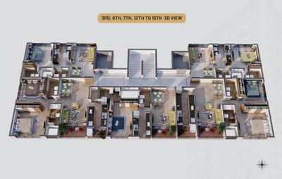 Project Image of 1043 Sq.ft 2 BHK Apartment / Flat for sale in Andheri West for Rs. 22000000
