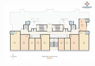 Project Image of 230.0 - 510.0 Sq.ft 1 RK Apartment for buy in Gurukrupa Heights