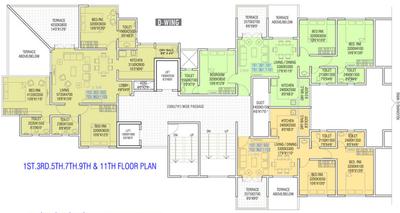 Project Image of 539.81 - 1038.29 Sq.ft 2 BHK Apartment for buy in Oxford Olympia Phase 1