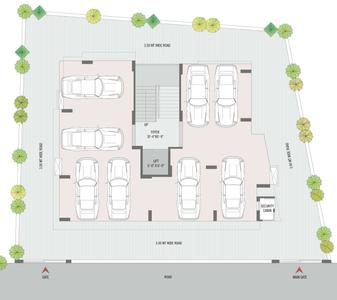 Project Image of 628.83 - 663.49 Sq.ft 2 BHK Apartment for buy in Shyam Shyam Parijat 3