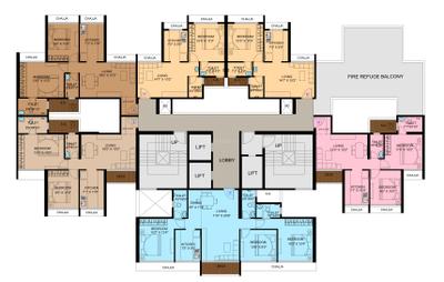 Project Image of 674.0 - 1486.0 Sq.ft 1 BHK Apartment for buy in Satyam Peace Of Mind