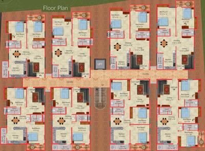Project Image of 1152.0 - 1485.0 Sq.ft 2 BHK Apartment for buy in First Daisy