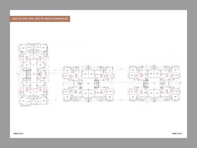 Project Image of 833.56 - 842.92 Sq.ft 3 BHK Apartment for buy in Yug Vincitore Vintage