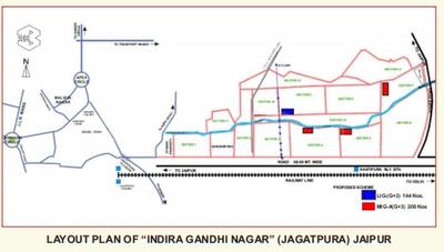 RHB Awas Bhawan Layout Plan 1