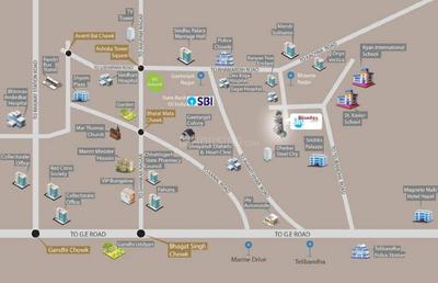 Project Image of 1243.0 - 2363.0 Sq.ft 2 BHK Apartment for buy in Bhardwaj SKY Phase II