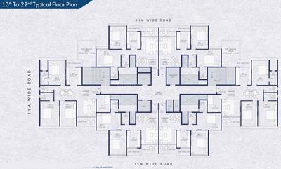 Project Image of 1290 Sq.ft 2 BHK Apartment / Flat for sale in Kharghar for Rs. 16100000