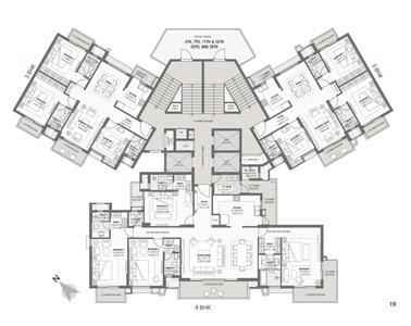 Project Image of 1300 Sq.ft 3 BHK Apartment / Flat for sale in Gujarat International Finance Tec City for Rs. 32500000