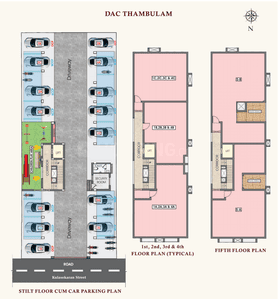 Project Image of 810.0 - 1431.0 Sq.ft 2 BHK Apartment for buy in DAC Thambulam