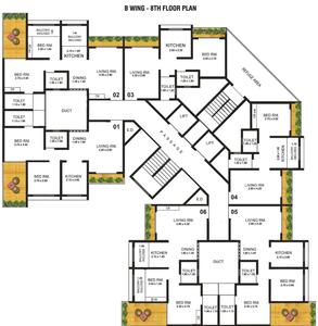 Project Image of 960 Sq.ft 2 BHK Apartment / Flat for sale in Badlapur East for Rs. 3900000