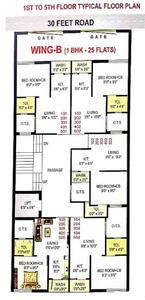 Project Image of 229.38 - 253.17 Sq.ft 1 BHK Apartment for buy in DK City One World Wing B
