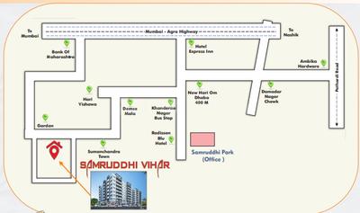 Sanskar Samruddhi Vihar Location Plan 1