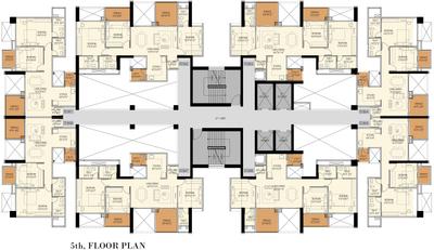 Project Image of 616.99 - 904.71 Sq.ft 2 BHK Apartment for buy in Goel Nakshatra