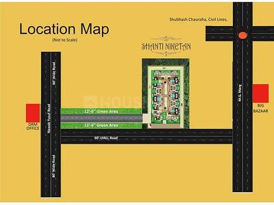Project Image of 834.2 - 1436.23 Sq.ft 2 BHK Apartment for buy in Skynet Galaxy Shanti Niketan