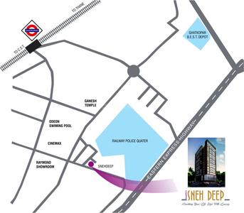 Project Image of 146.0 - 1037.0 Sq.ft 1 BHK Apartment for buy in Rashmi Pantnagar Snehdeep CHSL