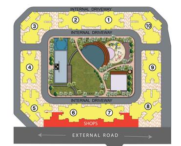 Project Image of 369.96 - 490.3 Sq.ft 1 BHK Apartment for buy in Raunak City Sector VI F1