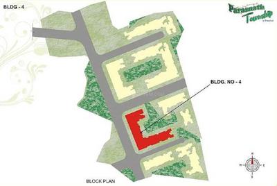 Project Image of 580.0 - 810.0 Sq.ft 1 BHK Apartment for buy in Shreenath Parasnath Township