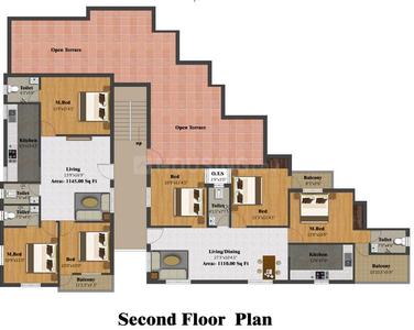 Project Image of 615.0 - 1180.0 Sq.ft 1 BHK Apartment for buy in S Promoters Gowardhanagiri