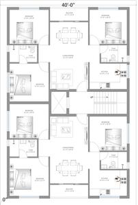 Project Image of 1150.0 - 1157.0 Sq.ft 3 BHK Apartment for buy in Godson Cherry Flats