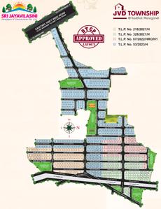 Project Image of 1350.0 - 9000.0 Sq.ft Residential Plot Plot for buy in Sri jayavilasini Temple Town