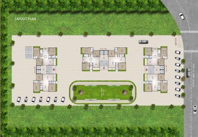Project Image of 0.0 - 835.39 Sq.ft 3 BHK Apartment for buy in Dwarkesh Eden Hills
