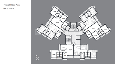 Project Image of 787.7 - 795.24 Sq.ft 2 BHK Apartment for buy in Gabadia Heights