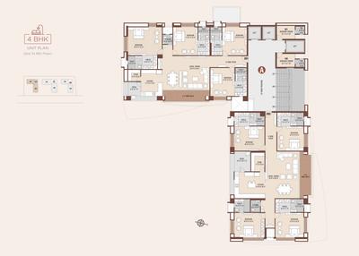 Project Image of 2265.48 - 3197.96 Sq.ft 4 BHK Apartment for buy in Sada Piramyd Palacia