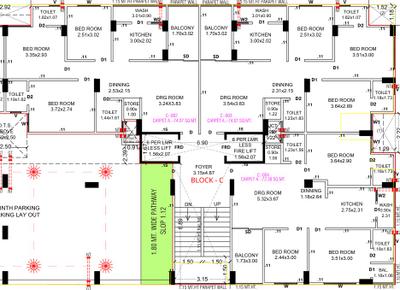 Project Image of 679.63 - 1153.68 Sq.ft 3 BHK Apartment for buy in Shreenath Omniketan Elegance