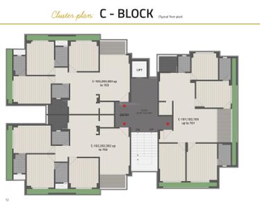 Project Image of 988.67 - 1127.63 Sq.ft 3 BHK Apartment for buy in Shapers Tanishq Prime