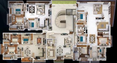 Project Image of 1694.0 - 3887.0 Sq.ft 3 BHK Apartment for buy in Vaishnodevi L Opulence