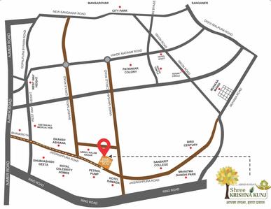 Project Image of 873.0 - 2754.0 Sq.ft Residential Plot Plot for buy in Abhinandan Krishna Kunj A