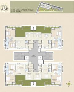 Project Image of 1360.45 - 3305.06 Sq.ft 3 BHK Apartment for buy in Greenwoods Aaranya