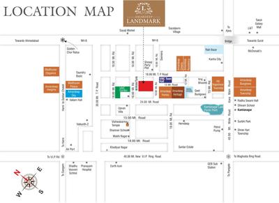 Project Image of 501.6 - 816.01 Sq.ft 2 BHK Apartment for buy in Amar Amardeep Landmark Phase II