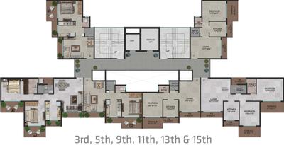 Project Image of 327.0 - 1198.0 Sq.ft 1 BHK Apartment for buy in Apex Landmark