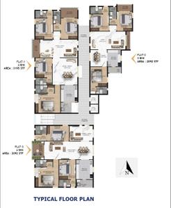 Project Image of 2092.0 - 3195.0 Sq.ft 3 BHK Apartment for buy in Gear Up Symphony Elite